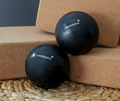 Tension Release Balls - small black (pair)